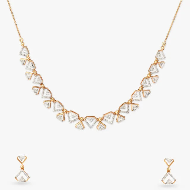 Elegance Gold and Diamond set