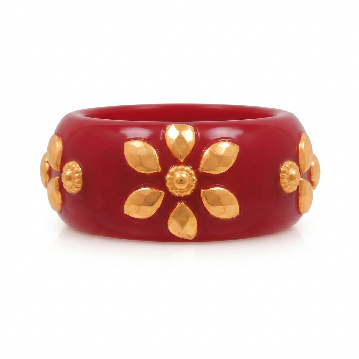 GOLD POLA LADIES RING – Anjali Jewellers